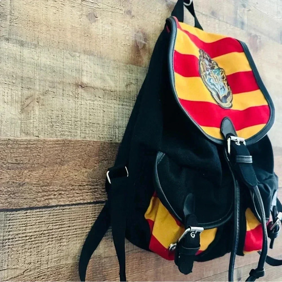 Unisex Rare Bioworld Harry Potter Knapsack/Backpack Hogwarts - Picture 4 of 9